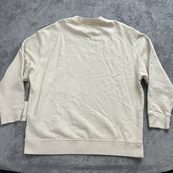 Mate The Label Oversize Sweatshirt Womens M/L Sweater Crew Fleece All-Places - Picture 9 of 10